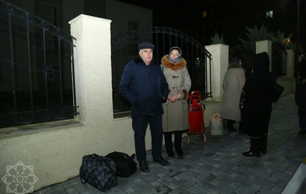 Füzuliyə köçən ailələrə mənzillərinin açarları təqdim edildi - YENİLƏNİB - FOTO