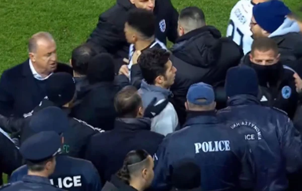 Fatih Terim və Luçeskunun oğlu dava etdi - Polis ayırmaqda çətinlik çəkib - FOTO