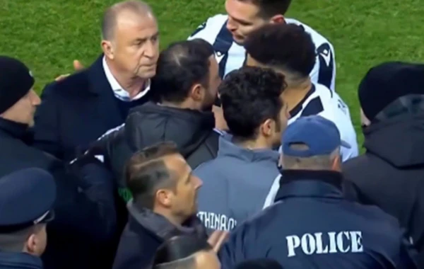 Fatih Terim və Luçeskunun oğlu dava etdi - Polis ayırmaqda çətinlik çəkib - FOTO