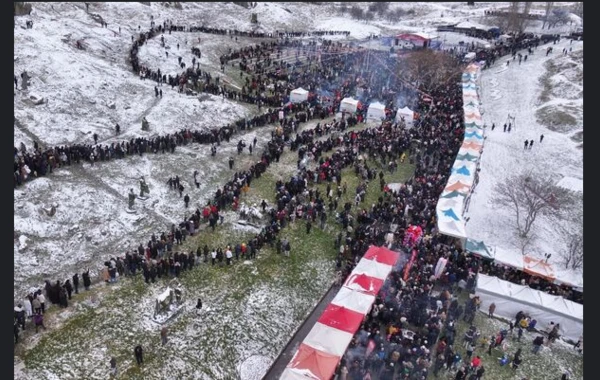 450 kq sosiska və 3000 yumurtadan yemək hazırlandı - FOTO