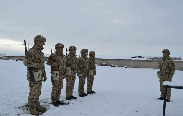 Спецназ Внутренних войск в Нахчыване провел учения с боевыми стрельбами - ФОТО