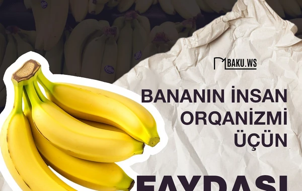 Hər gün bir banan yeyin - FAYDALARI - FOTO