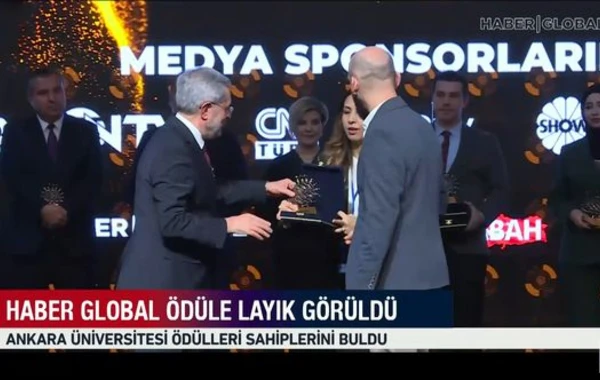 “Haber Global” mükafata layiq görüldü - FOTO