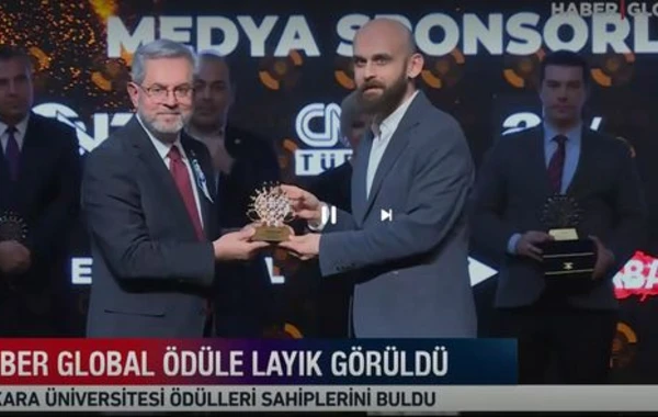 “Haber Global” mükafata layiq görüldü - FOTO