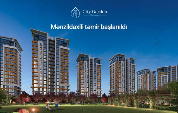 "City Garden Narimanov"da təmir işləri sürətlə davam edir - FOTO