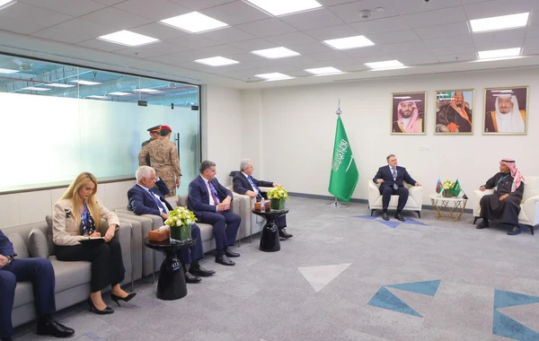 Azərbaycanın müdafiə təyinatlı məmulatları Ər-Riyadda beynəlxalq sərgidə nümayiş olunur - FOTO