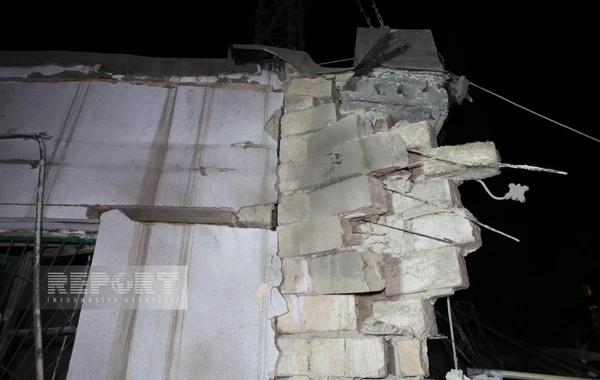 Bakıda güclü partlayışda xəsarət alan şəxsin son durumu AÇIQLANDI - YENİLƏNİB + FOTO/VİDEO