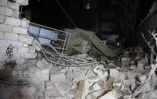 Bakıda güclü partlayışda xəsarət alan şəxsin son durumu AÇIQLANDI - YENİLƏNİB + FOTO/VİDEO