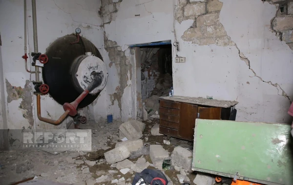 Bakıda güclü partlayışda xəsarət alan şəxsin son durumu AÇIQLANDI - YENİLƏNİB + FOTO/VİDEO