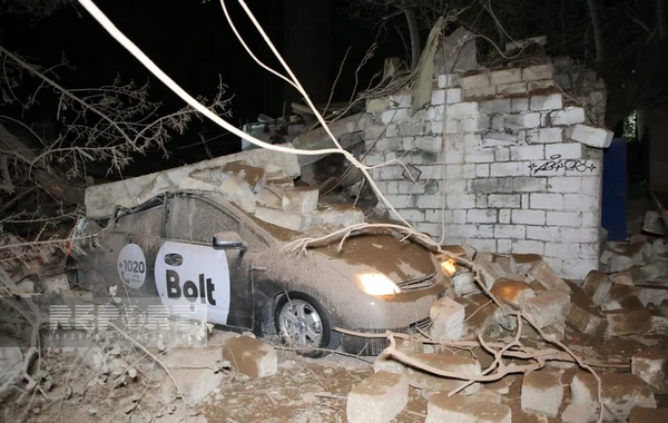 Bakıda güclü partlayışda xəsarət alan şəxsin son durumu AÇIQLANDI - YENİLƏNİB + FOTO/VİDEO