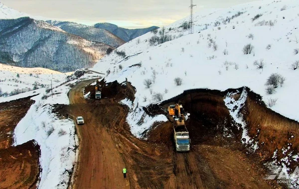Xocalı, Şuşa, Ağdərə və Ağdam rayonlarında icra edilən yol layihələrinə baxış keçirilib - FOTO/VİDEO