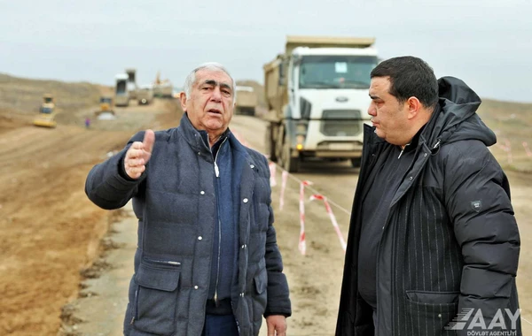 Xocalı, Şuşa, Ağdərə və Ağdam rayonlarında icra edilən yol layihələrinə baxış keçirilib - FOTO/VİDEO