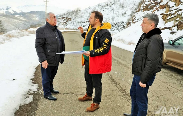 Xocalı, Şuşa, Ağdərə və Ağdam rayonlarında icra edilən yol layihələrinə baxış keçirilib - FOTO/VİDEO