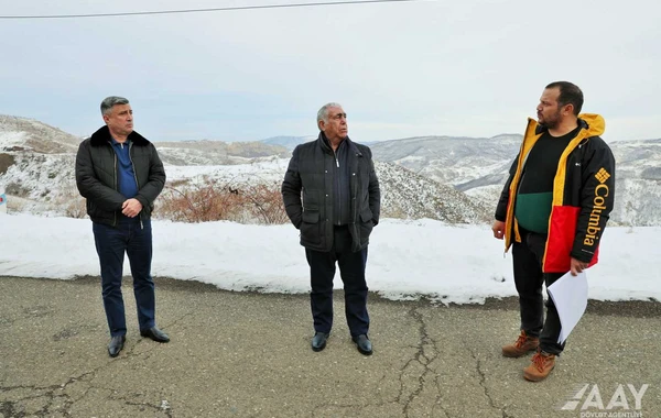 Xocalı, Şuşa, Ağdərə və Ağdam rayonlarında icra edilən yol layihələrinə baxış keçirilib - FOTO/VİDEO