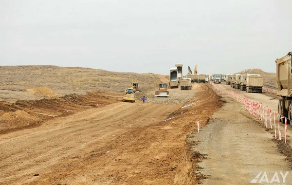 Xocalı, Şuşa, Ağdərə və Ağdam rayonlarında icra edilən yol layihələrinə baxış keçirilib - FOTO/VİDEO