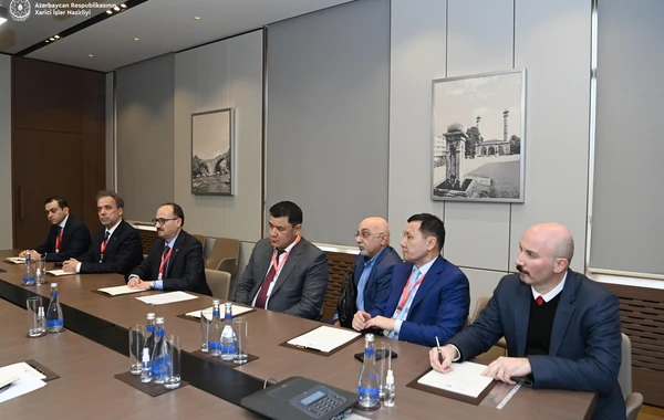 Ceyhun Bayramov TÜRKPA Müşahidə Missiyasının rəhbərini qəbul edib - FOTO