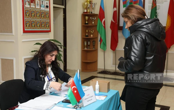 Məntəqələrdə seçici fəallığı müşahidə olunur - FOTOREPORTAJ