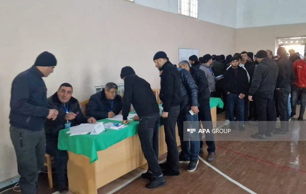 В освобожденном от оккупации Ходжалы впервые проходит голосование по выборам президента - ФОТО