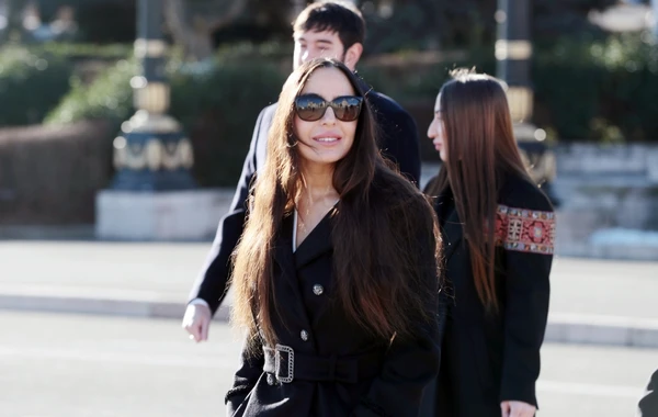 Prezident İlham Əliyev, birinci xanım Mehriban Əliyeva və ailə üzvləri Xankəndidə səs veriblər - VİDEO