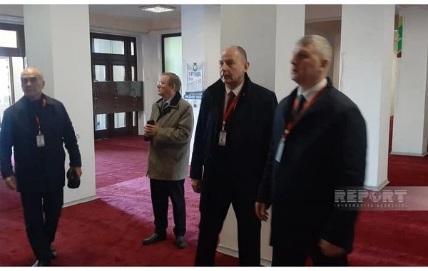Xarici müşahidəçilər Xankəndidə səsvermə prosesini izləyiblər - FOTO
