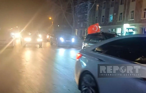 Naxçıvanda Prezident İlham Əliyevə dəstək yürüşü keçirilib - FOTO