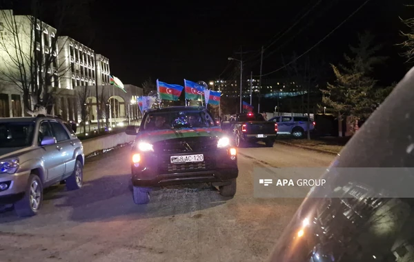 Şuşa şəhərində yürüş keçirilir - FOTO