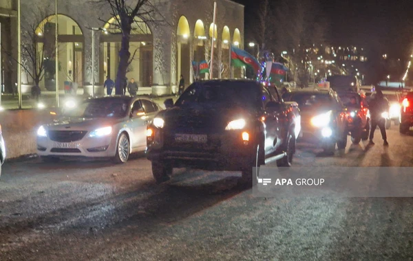 В городе Шуша проходит шествие - ФОТО