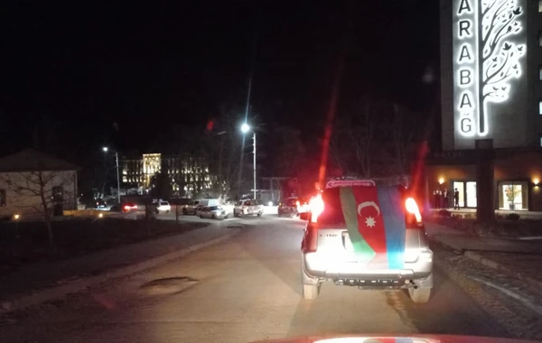 Şuşada atəşfəşanlıq - FOTO