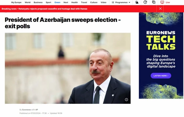 Azərbaycanda prezident seçkiləri: Xalqın qələbəsi və xalq üçün qələbə