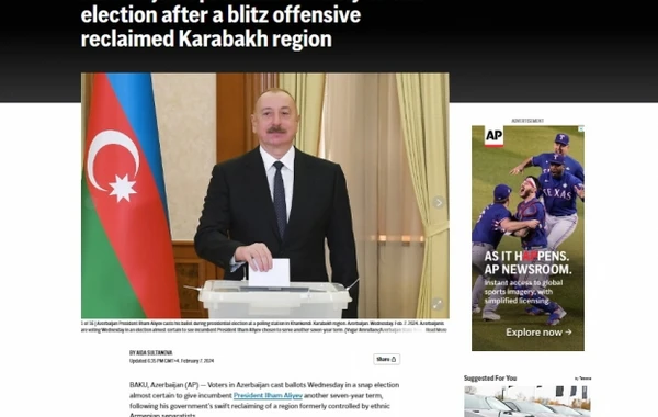 Azərbaycanda prezident seçkiləri: Xalqın qələbəsi və xalq üçün qələbə