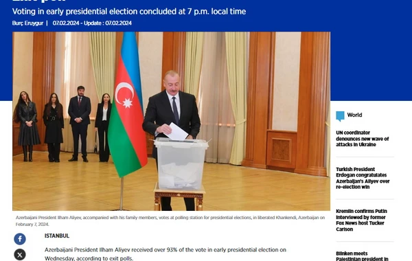 Azərbaycanda prezident seçkiləri: Xalqın qələbəsi və xalq üçün qələbə