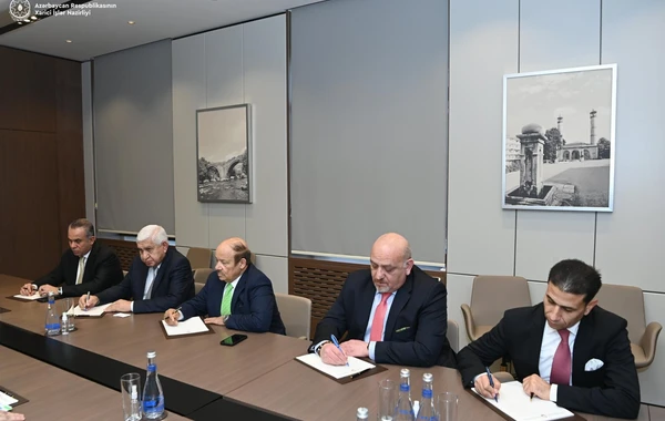 Azərbaycanla İordaniya arasında ikitərəfli və çoxtərəfli əməkdaşlıq məsələləri müzakirə edilib - FOTO