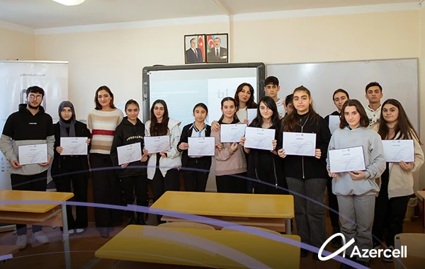 “Təhlükəsiz internet” layihəsi Quba və Lənkəran məktəblərində - FOTO