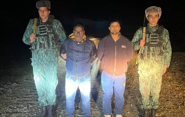 Dövlət sərhədini pozmağa cəhd edən əcnəbilər saxlanılıb - FOTO