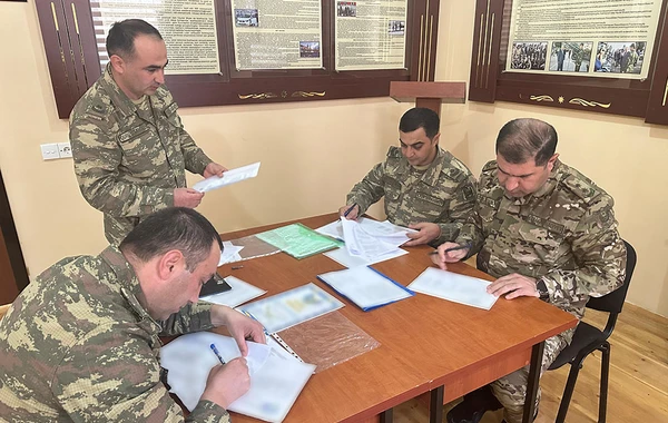 Quru Qoşunlarında daşqaldırma birinciliyi keçirilib - FOTO