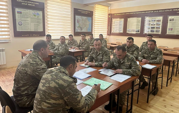 Quru Qoşunlarında daşqaldırma birinciliyi keçirilib - FOTO