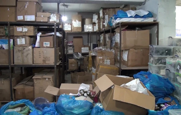 FHN “Selhome Group” MMC-yə məxsus anbarın fəaliyyətini dayandırıb - FOTO\VİDEO