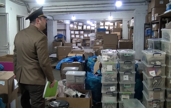 FHN “Selhome Group” MMC-yə məxsus anbarın fəaliyyətini dayandırıb - FOTO\VİDEO