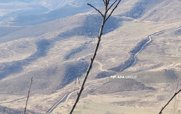 Azərbaycan sərhədçilərinin şərti sərhəddə darmadağın etdiyi erməni postu - FOTO - VİDEO