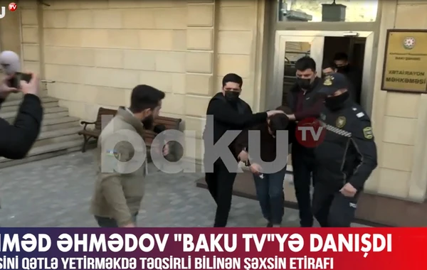 Ailəsini baltalamaqda şübhəli bilinən Əhməddən ETİRAF - VİDEO