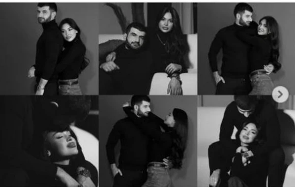 Azərbaycanlı modelin həyat yoldaşı ilə FOTOSESSİYASI