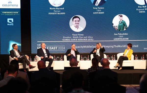 "AzerTelecom" şirkətinin Baş direktoru Capacity Middle East tədbirində çıxış edib - FOTO