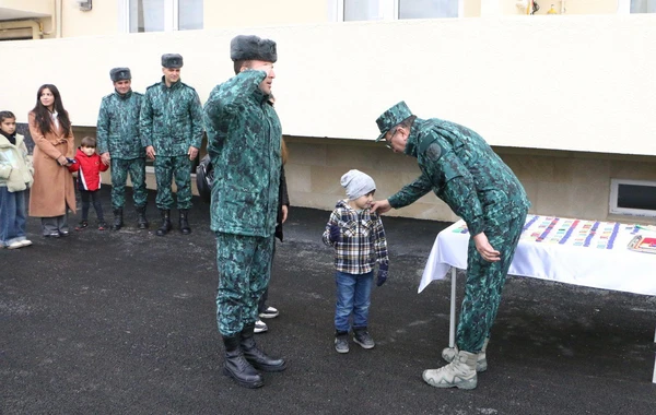 “Qazax” əlahiddə sərhəd diviziyasında yeni inşa olunmuş yaşayış binaları xidməti istifadəyə verilib - FOTO