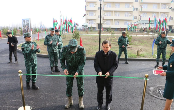 “Qazax” əlahiddə sərhəd diviziyasında yeni inşa olunmuş yaşayış binaları xidməti istifadəyə verilib - FOTO