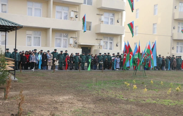 “Qazax” əlahiddə sərhəd diviziyasında yeni inşa olunmuş yaşayış binaları xidməti istifadəyə verilib - FOTO