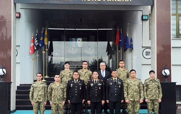 Türkiyədə təhsil alan kursantlarla görüş keçirilib - FOTO
