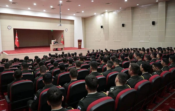 Türkiyədə təhsil alan kursantlarla görüş keçirilib - FOTO
