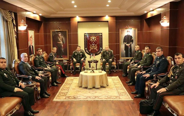 Türkiyədə təhsil alan kursantlarla görüş keçirilib - FOTO