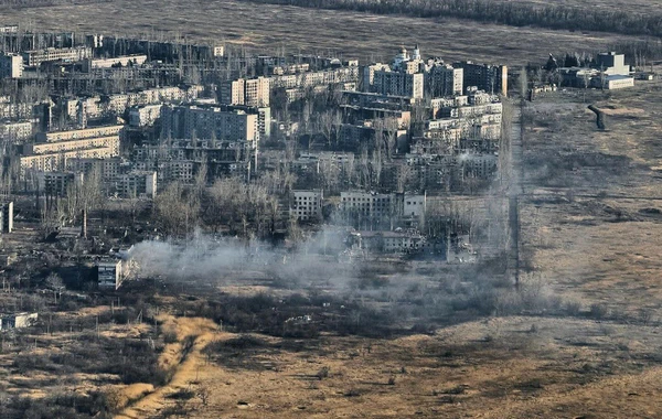 Şiddətli döyüşlərin getdiyi Avdeyevka şəhərindən GÖRÜNTÜLƏR - FOTO