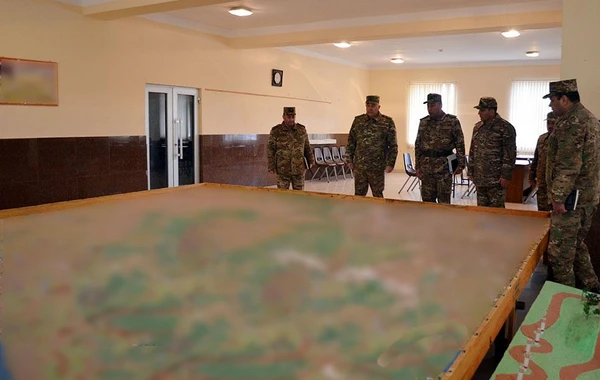 Baş Qərargah rəisi Qarabağda bir neçə hərbi hissədə olub - FOTO/VİDEO